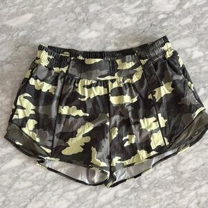 Women's  lululemon Camo Print Shorts